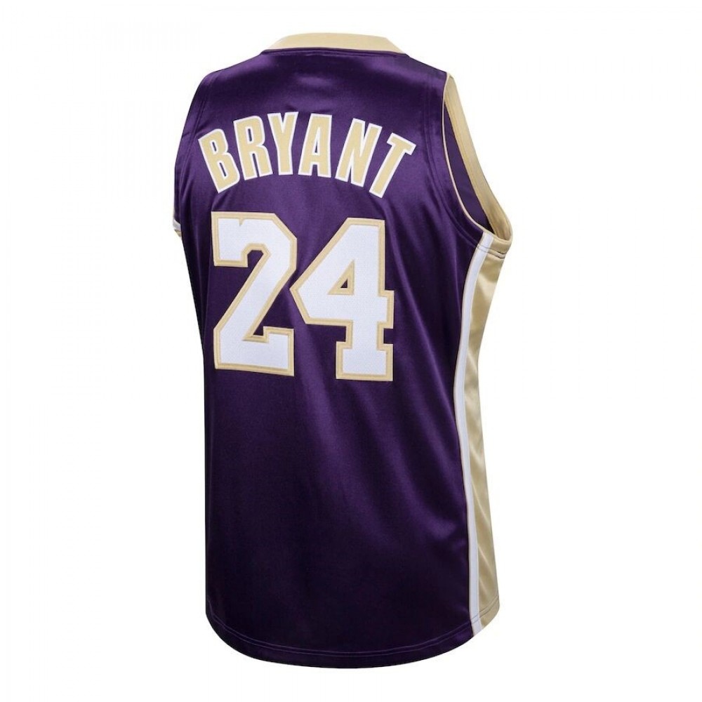 Men's Los Angeles Lakers Kobe Bryant #24 Throwback Purple Hall of Fame Class of 2020 Jersey-Pro Kit Vault | Brand New 26/27 Sports Jerseys